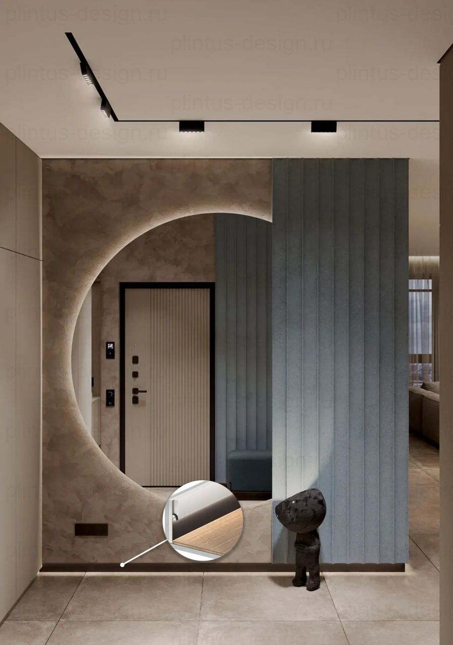 ПП 90 теневой плинтус FerGipps