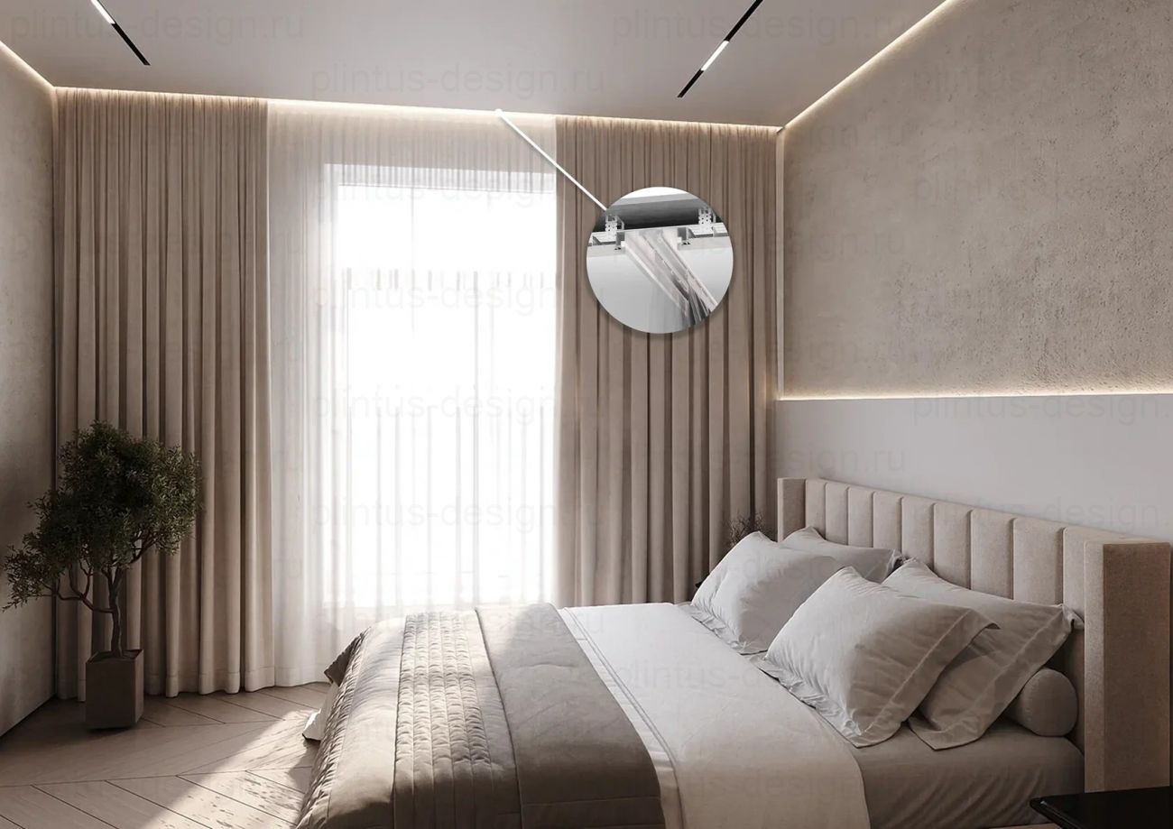 СК 60 - скрытый карниз FerGipps