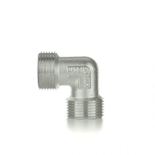 Угольник 90° равнопроходной НН 3/4" с покрытием TIN ELSEN