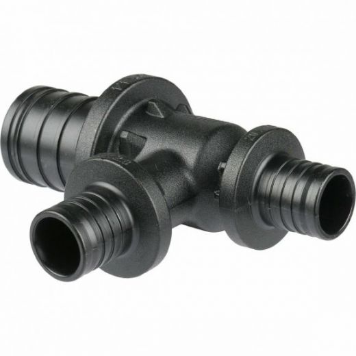 Тройник с уменьшенным боковым проходом 32-20-20 PX REHAU