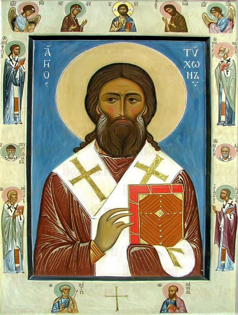 Икона Тихона Никанорова: Символ Веры и Надежды (рукописная)
