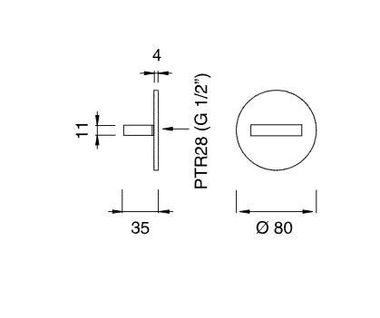 Дивертор Cea Design DEV 12 настенный ФОТО