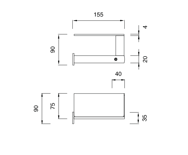 Держатель для туалетной бумаги Cea Design LUTEZIA LTZ128 ФОТО