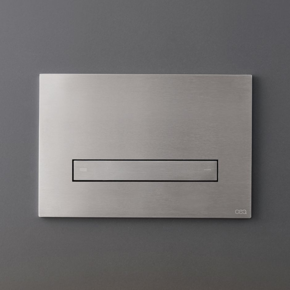 Кнопка для инсталляции унитаза Cea Design HYDROPLATE нержавеющая сталь PLA29