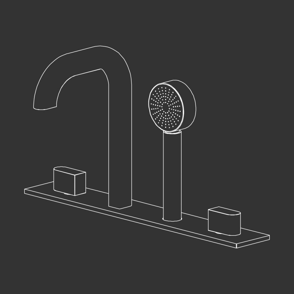 Изображение Смеситель Cea Design SIXTY прогрессивный, с изливом, SIX44