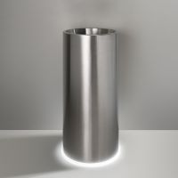 Напольная раковина Cea Design WASHBASINS металлическая WBN05 схема 1