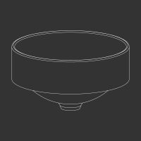 Раковина накладная Cea Design WASHBASINS WBN10 схема 1