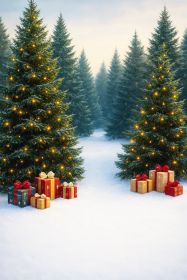 Фон стена "Lesnoe №9"