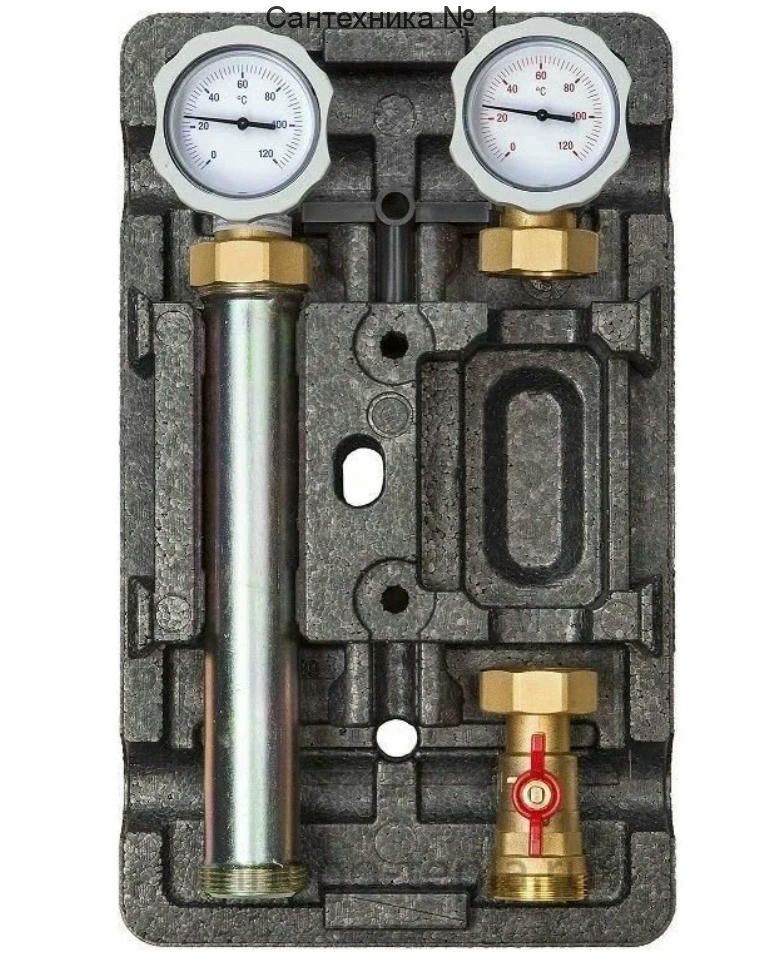 Насосная группа с трехходовым смесительным лапаном, подача слева ZEISSLER