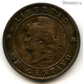 Аргентина 1 сентаво 1890