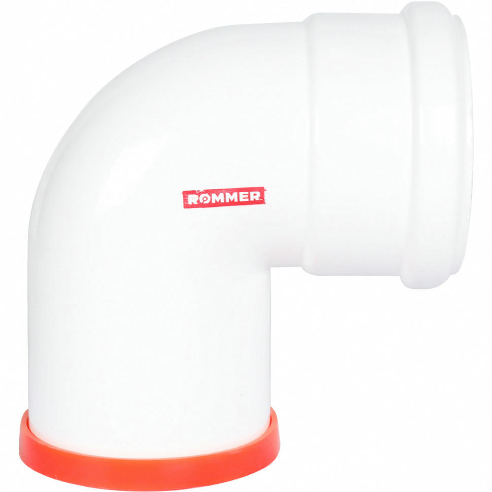 Отвод D 80 угол 90 M/F (мама/папа) ROMMER