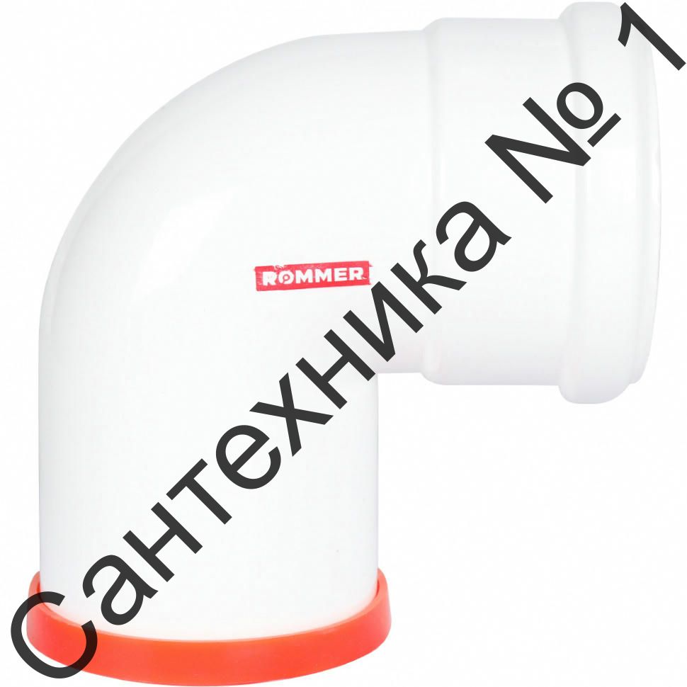 Отвод D 80 угол 90 M/F (мама/папа) ROMMER