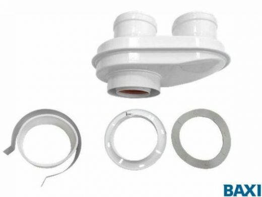 Универсальный адаптер для подключения раздельных труб для котлов Baxi