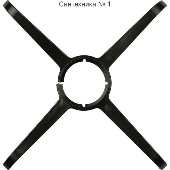 Элемент дымохода распорка центрирующая для гибких труб в шахте, нейлон STOUT