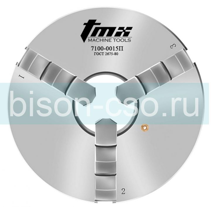 Трехкулачковый токарный патрон 7100-0015П TMX 400 мм
