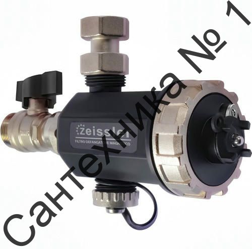 Фильтр-шламоотделитель с магнитом для настенных котлов 3/4" ZEISSLER