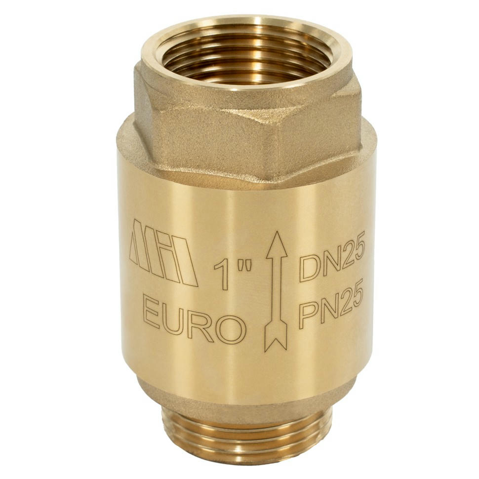 Клапан обратный с металлическим седлом 1" ВН Millennium