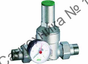 Редуктор НН 1 с манометром, хромированный FAR