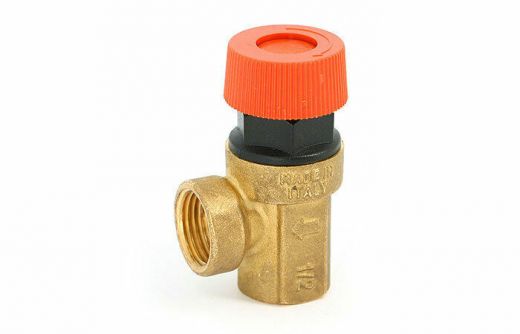 Клапан предохранительный 1/2" ВВ, 6 бар Uni-fitt