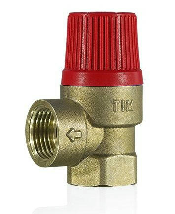Клапан предохранительный ВВ 1/2", 3 бар TIM
