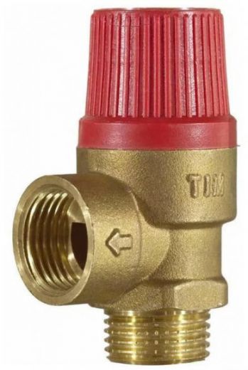 Клапан предохранительный ВН 1/2", 1,5 бар TIM