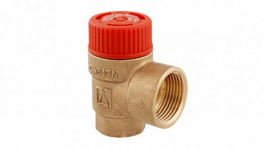 Клапан предохранительный MS 3/4х1" ВВ, 1.5 бар Afriso