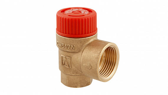 Клапан предохранительный MS 1/2х3/4 ВВ, 2 бар Afriso