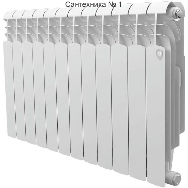 Радиатор биметаллический Royal Thermo Vittoria Super 500 2.0 15 секций, боковое подключение