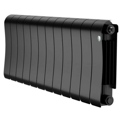 Радиатор биметаллический Royal Thermo Infinity 300 Noir Sable 12 секций, боковое подключение