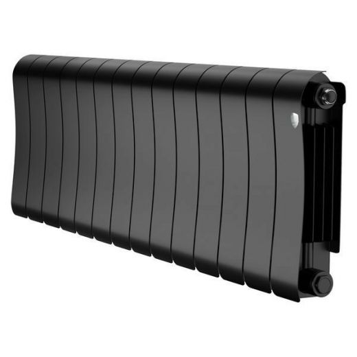 Радиатор биметаллический Royal Thermo Infinity 300 Noir Sable 14 секций, боковое подключение