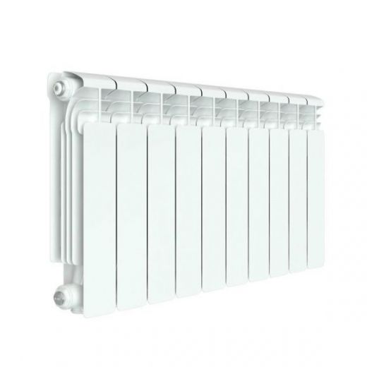 Радиатор алюминиевый RIFAR ALUM VENTIL 350 11 секций, нижнее левое подключение (белый RAL 9016)