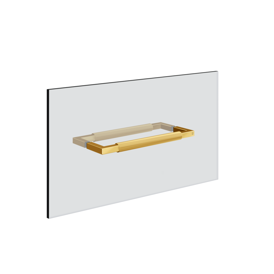 Двойной полотенцедержатель Gessi Rigato 30 см 67542 ФОТО