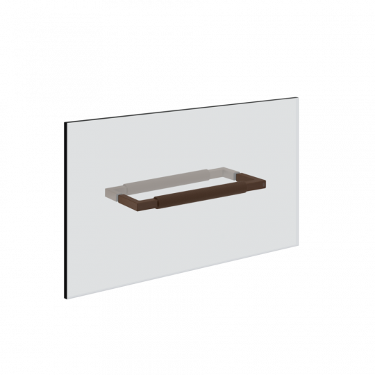 Полотенцедержатель двойной Gessi Diamanto 30 см 67642 схема 1