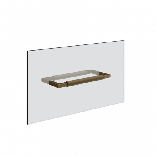 Полотенцедержатель двойной Gessi Diamanto 30 см 67642 схема 20