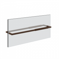 Полотенцедержатель двойной Gessi Diamanto 60 см 67646 схема 1