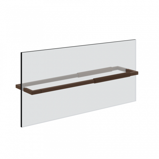 Полотенцедержатель двойной Gessi Diamanto 60 см 67646 схема 1