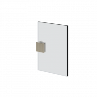 Зажим стена-стекло Gessi Rigato 67506 схема 3