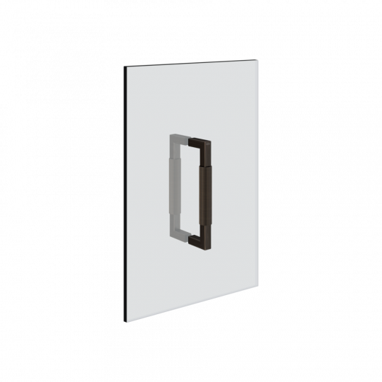 Ручка для душевой двери двойная Gessi Rigato 20 см 67531 схема 7