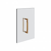 Ручка для душевой двери двойная Gessi Rigato 20 см 67531 схема 16