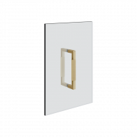 Ручка для душевой двери двойная Gessi Rigato 20 см 67531 схема 17