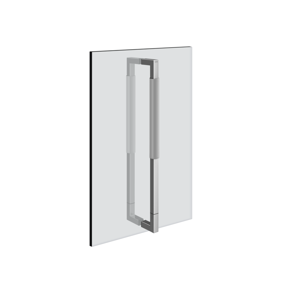 Ручка для душевой двери двойная Gessi Rigato 45 см 67535 ФОТО