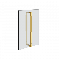 Ручка для душевой двери двойная Gessi Rigato 45 см 67535 схема 14