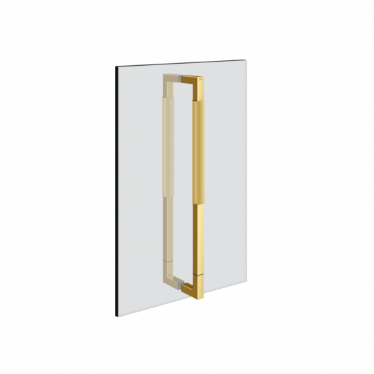 Ручка для душевой двери двойная Gessi Rigato 45 см 67535 схема 14