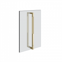 Ручка для душевой двери двойная Gessi Rigato 45 см 67535 схема 15