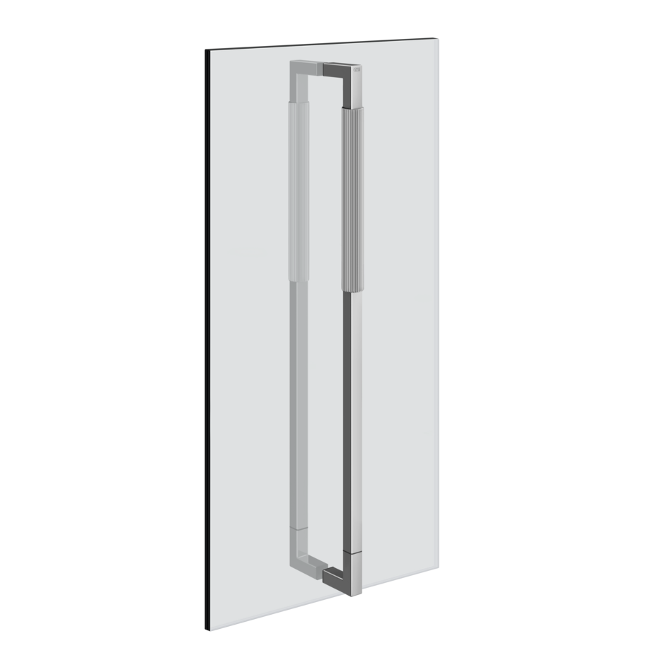 Ручка для душевой двери двойная Gessi Rigato 60 см 67537 ФОТО