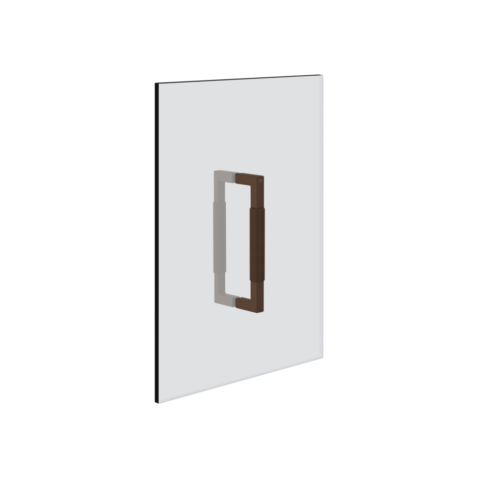 Ручка для душевой двери двойная Gessi Diamanto 20 см 67631