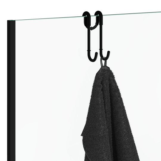 Крючок-вешалка для душа Decor Walther Basic 09006 схема 2 Крючок-вешалка для душа Decor Walther Basic 09006 схема 2