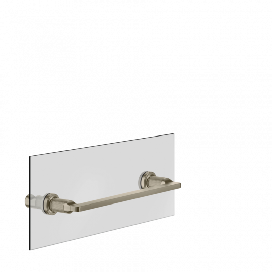 Полотенцедержатель Gessi Inciso 58613 с креплением на стекло 34,1х7,7 схема 3 Полотенцедержатель Gessi Inciso 58613 с креплением на стекло 34,1х7,7 схема 3