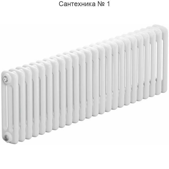 Радиатор стальной трубчатый RIFAR TUBOG 3037-24, боковое подключение (белый RAL 9016)