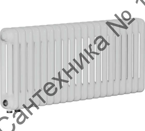 Радиатор стальной трубчатый RIFAR TUBOG 3037-22-DV1, нижнее подключение (белый RAL 9016)